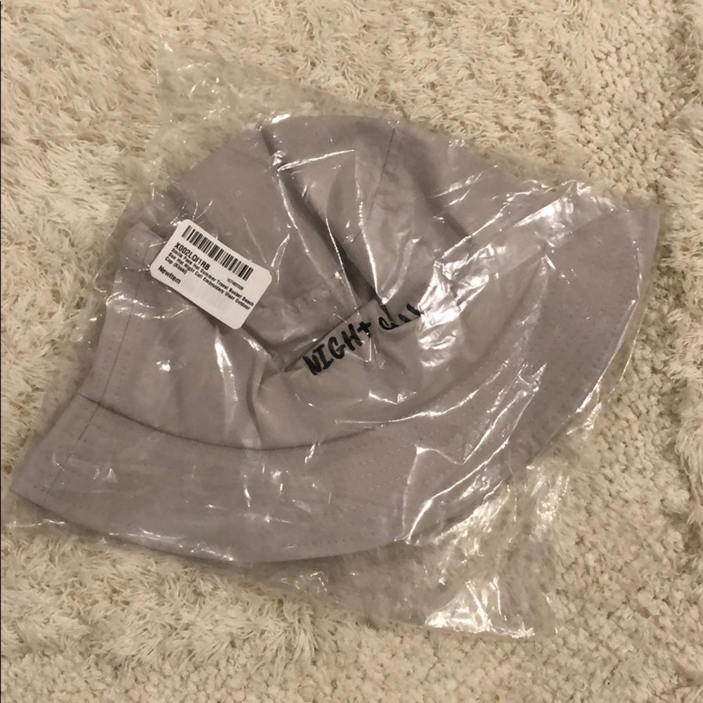 Grey bucket hat NEW